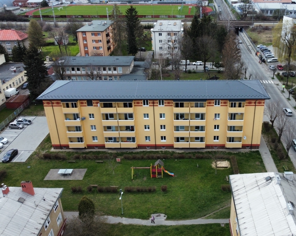 - Vypredané - projekt Murgašova 612 - Nadstavba 6 nových bytov v Kysuckom Novom Meste