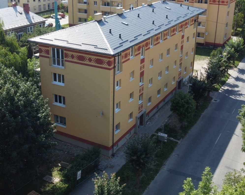 - Vypredané - projekt Murgašova 614 - Nadstavba 4 nových bytov v Kysuckom Novom Meste